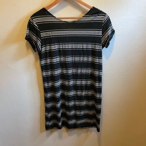 Black & white striped Billabong dress. Size M